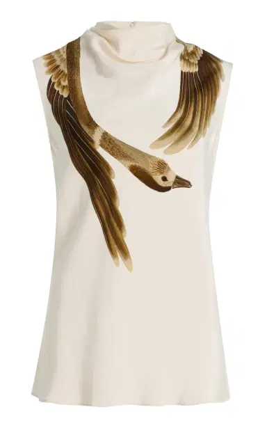 Altuzarra Arlie Printed Silk Top | Thumbnail 1 Altuzarra Arlie Printed Silk Top | Thumbnail 1
