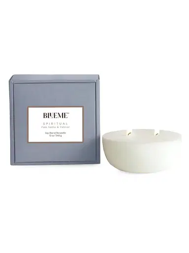 Blueme Spiritual Palo Santo & Vetiver Scented Candle Giant | Thumbnail 3 Blueme Spiritual Palo Santo & Vetiver Scented Candle Giant | Thumbnail 3