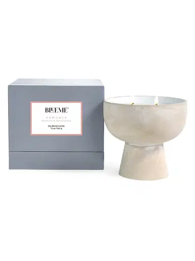 Blueme Romance Oakmoss & Sandalwood Ceramic Candle Giant | Thumbnail 1 Blueme Romance Oakmoss & Sandalwood Ceramic Candle Giant | Thumbnail 1