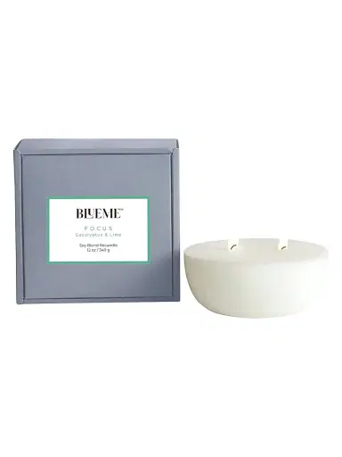 Blueme Focus Eucalyptus & Lime Ceramic Candle Giant | Thumbnail 2 Blueme Focus Eucalyptus & Lime Ceramic Candle Giant | Thumbnail 2