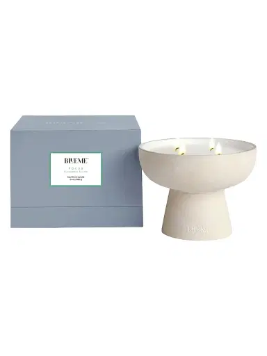 Blueme Focus Eucalyptus & Lime Ceramic Candle Giant | Thumbnail 3 Blueme Focus Eucalyptus & Lime Ceramic Candle Giant | Thumbnail 3