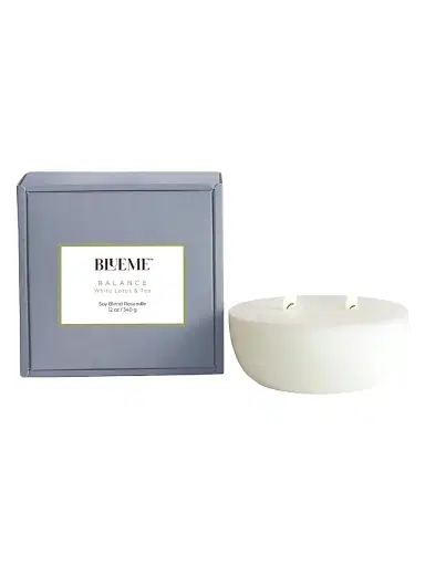 Blueme Balance White Lotus & Tea Ceramic Candle Giant | Thumbnail 2 Blueme Balance White Lotus & Tea Ceramic Candle Giant | Thumbnail 2