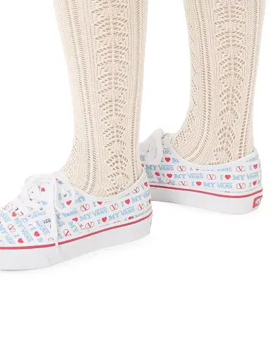 Valentino Garavani and Vans Women's Low-Top Sneakers - White Rouge Pur | Thumbnail 8 Valentino Garavani and Vans Women's Low-Top Sneakers - White Rouge Pur | Thumbnail 8