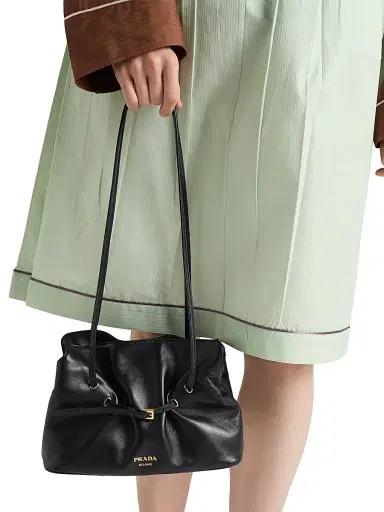 Prada Women's Cotton Midi Skirt - Green | Thumbnail 5 Prada Women's Cotton Midi Skirt - Green | Thumbnail 5