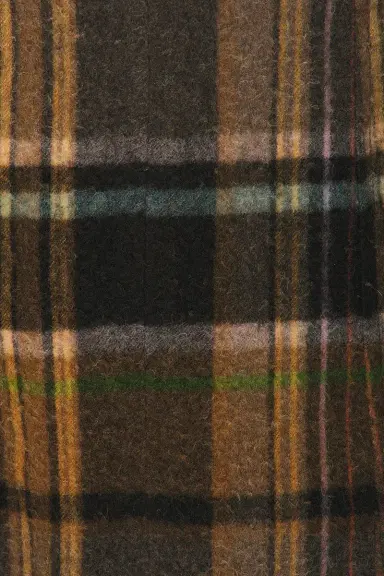 Acne Studios Delfin Plaid Mini Dress | Thumbnail 4 Acne Studios Delfin Plaid Mini Dress | Thumbnail 4