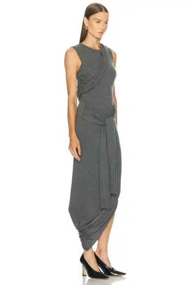 JW Anderson Tie Detail Sleeveless Dress | Thumbnail 2 JW Anderson Tie Detail Sleeveless Dress | Thumbnail 2