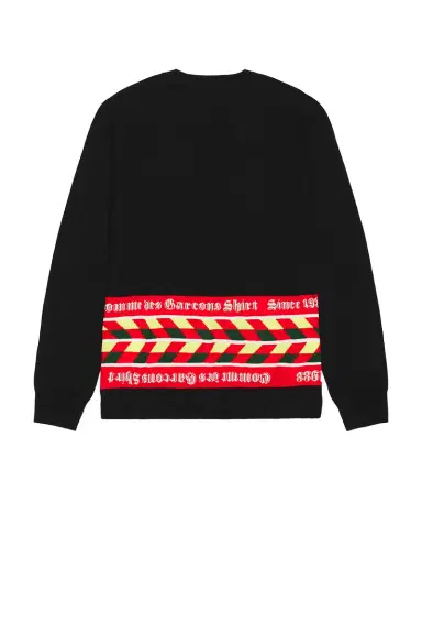 Comme des Garçons SHIRT Intarsia Pullover Sweater | Thumbnail 2 Comme des Garçons SHIRT Intarsia Pullover Sweater | Thumbnail 2