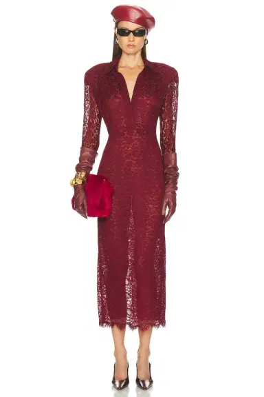 Rowen Rose Lace Long Dress | Thumbnail 4 Rowen Rose Lace Long Dress | Thumbnail 4