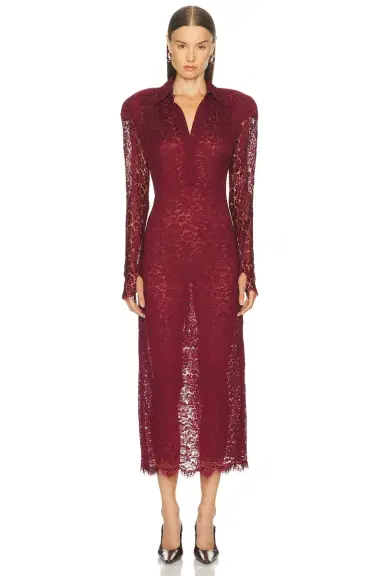 Rowen Rose Lace Long Dress | Thumbnail 1 Rowen Rose Lace Long Dress | Thumbnail 1