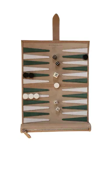 Throwing Doubles Tulum Travel Backgammon Board | Thumbnail 1 Throwing Doubles Tulum Travel Backgammon Board | Thumbnail 1
