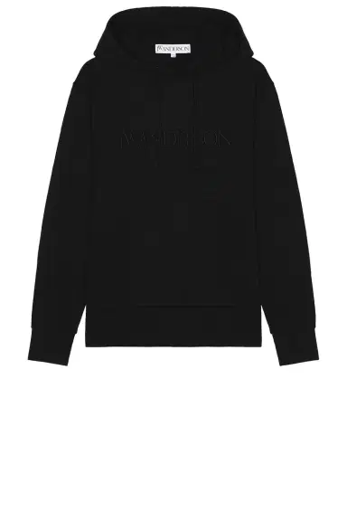 JW Anderson Logo Embroidery Hoodie | Thumbnail 1 JW Anderson Logo Embroidery Hoodie | Thumbnail 1