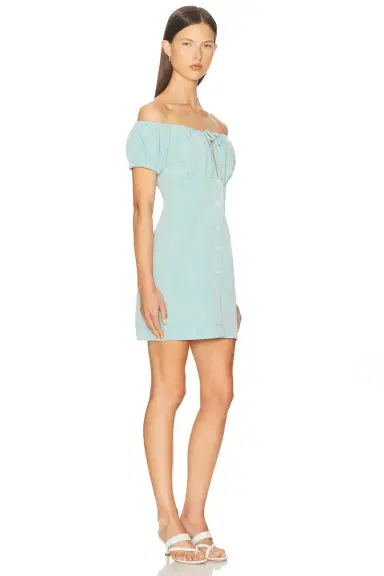 Matthew Bruch Bubble Tie Mini Dress | Thumbnail 2 Matthew Bruch Bubble Tie Mini Dress | Thumbnail 2