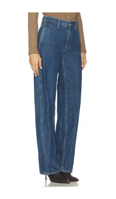 SLVRLAKE Cassie Chino Wide Leg Jeans | Thumbnail 2 SLVRLAKE Cassie Chino Wide Leg Jeans | Thumbnail 2