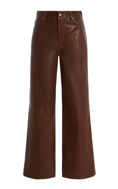 Frame Le Slim Palazzo Leather Jeans | Thumbnail 1 Frame Le Slim Palazzo Leather Jeans | Thumbnail 1