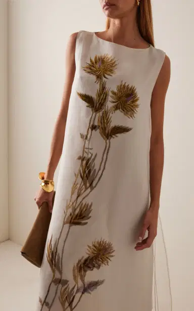 Altuzarra Jools Printed Silk Maxi Dress | Thumbnail 4 Altuzarra Jools Printed Silk Maxi Dress | Thumbnail 4