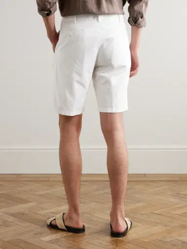 Loro Piana Stretch-Cotton Bermuda Shorts - Men | Thumbnail 4 Loro Piana Stretch-Cotton Bermuda Shorts - Men | Thumbnail 4