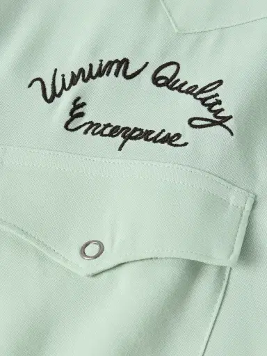 Visvim Four Corners Logo-Embroidered Canvas Western Shirt - Men | Thumbnail 4 Visvim Four Corners Logo-Embroidered Canvas Western Shirt - Men | Thumbnail 4