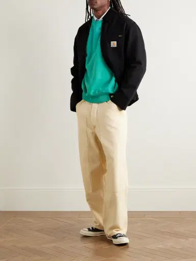 A.PRESSE Vintage Cotton-Jersey Sweatshirt - Men | Thumbnail 2 A.PRESSE Vintage Cotton-Jersey Sweatshirt - Men | Thumbnail 2