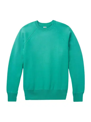 A.PRESSE Vintage Cotton-Jersey Sweatshirt - Men | Thumbnail 1 A.PRESSE Vintage Cotton-Jersey Sweatshirt - Men | Thumbnail 1