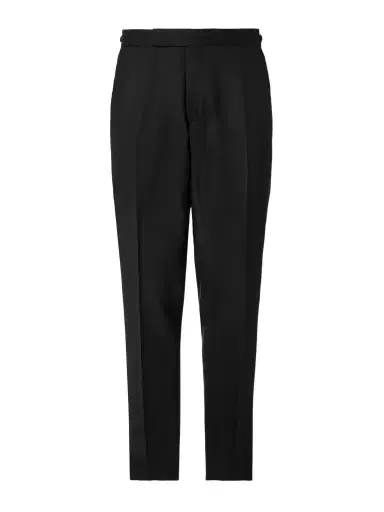 MR P. Slim-Fit Twill-Trimmed Wool Tuxedo Trousers - Men | Thumbnail 1 MR P. Slim-Fit Twill-Trimmed Wool Tuxedo Trousers - Men | Thumbnail 1