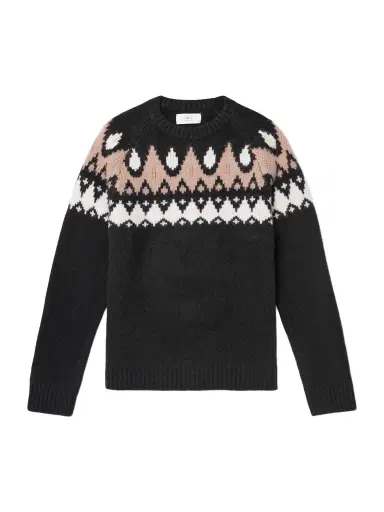 MR P. Geo Intarsia-Knit Wool and Cashmere-Blend Sweater - Men | Thumbnail 1 MR P. Geo Intarsia-Knit Wool and Cashmere-Blend Sweater - Men | Thumbnail 1