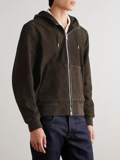 MR P. Suede Hoodie - Men | Thumbnail 3 MR P. Suede Hoodie - Men | Thumbnail 3
