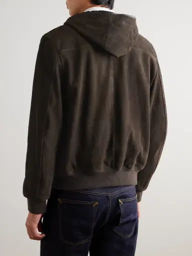 MR P. Suede Hoodie - Men | Thumbnail 4 MR P. Suede Hoodie - Men | Thumbnail 4