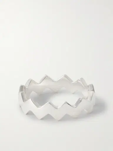 Mikia Snake Sterling Silver Diamond Ring - Men | Thumbnail 3 Mikia Snake Sterling Silver Diamond Ring - Men | Thumbnail 3