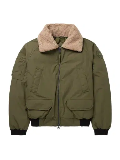 Canada Goose Chilliwack Recycled Wool-Blend Fleece and Shell Down Bomber Jacket - Men | Thumbnail 1 Canada Goose Chilliwack Recycled Wool-Blend Fleece and Shell Down Bomber Jacket - Men | Thumbnail 1