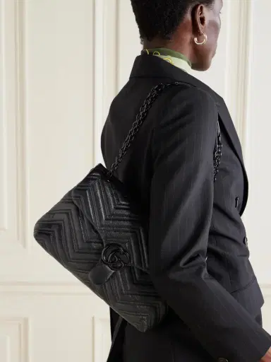 Gucci Gg Marmont Quilted Leather Shoulder Bag | Thumbnail 2 Gucci Gg Marmont Quilted Leather Shoulder Bag | Thumbnail 2