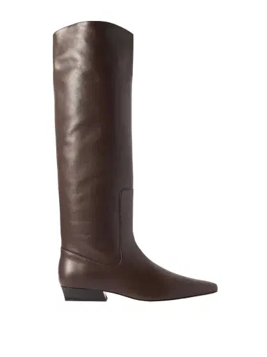 Staud Wally Leather Knee Boots | Thumbnail 1 Staud Wally Leather Knee Boots | Thumbnail 1