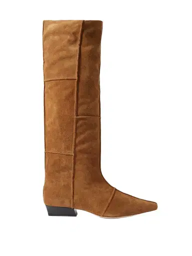 Staud Wally Suede Knee Boots | Thumbnail 1 Staud Wally Suede Knee Boots | Thumbnail 1