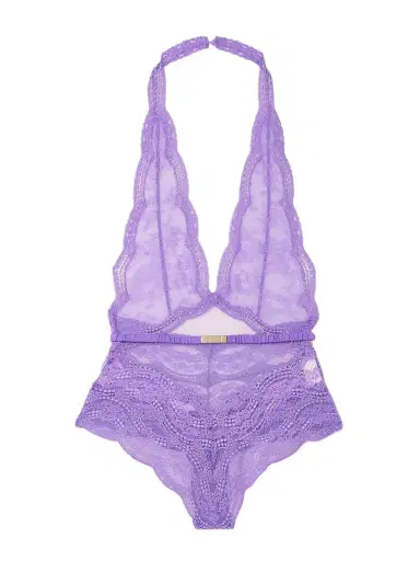 Gucci Belted Stretch-lace And Silk-blend Tulle Halterneck Bodysuit | Thumbnail 1 Gucci Belted Stretch-lace And Silk-blend Tulle Halterneck Bodysuit | Thumbnail 1