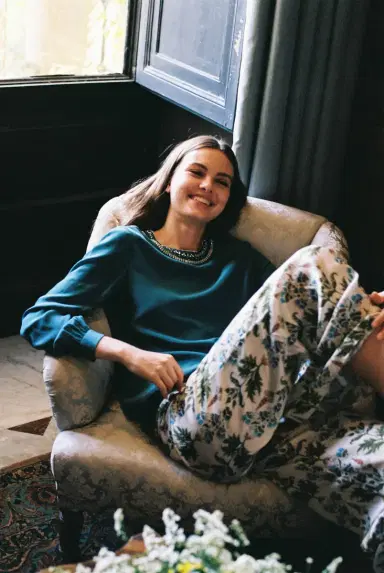 Emporio Sirenuse Blair Trousers in Persian Botanic Print | Thumbnail 7 Emporio Sirenuse Blair Trousers in Persian Botanic Print | Thumbnail 7