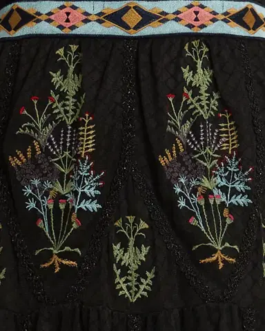 Emporio Sirenuse Clelia Dress with Agra Embroidery | Thumbnail 5 Emporio Sirenuse Clelia Dress with Agra Embroidery | Thumbnail 5