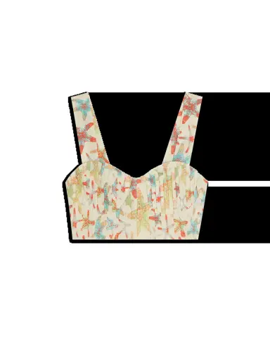 Emporio Sirenuse Dalia Top In Sea Stars | Thumbnail 7 Emporio Sirenuse Dalia Top In Sea Stars | Thumbnail 7