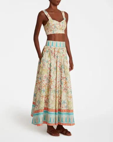 Emporio Sirenuse Dalia Top In Sea Stars | Thumbnail 9 Emporio Sirenuse Dalia Top In Sea Stars | Thumbnail 9