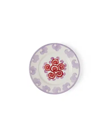 Emporio Sirenuse Flower Dessert Plate | Thumbnail 1 Emporio Sirenuse Flower Dessert Plate | Thumbnail 1
