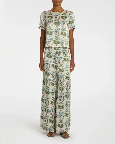 Emporio Sirenuse Gabrielle Top in Persian Botanic Print | Thumbnail 10 Emporio Sirenuse Gabrielle Top in Persian Botanic Print | Thumbnail 10