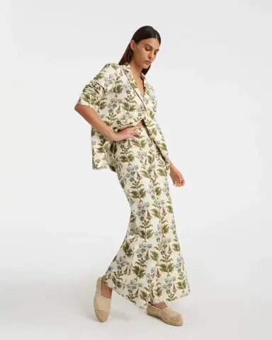 Emporio Sirenuse Grace Jacket in Persian Botanic Print | Thumbnail 3 Emporio Sirenuse Grace Jacket in Persian Botanic Print | Thumbnail 3