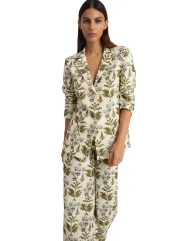 Emporio Sirenuse Grace Jacket in Persian Botanic Print | Thumbnail 1 Emporio Sirenuse Grace Jacket in Persian Botanic Print | Thumbnail 1