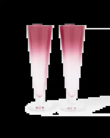 Emporio Sirenuse Gradient Champagne Flute Set of 2 | Thumbnail 3 Emporio Sirenuse Gradient Champagne Flute Set of 2 | Thumbnail 3