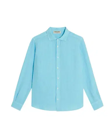 Emporio Sirenuse Handloom Linen Shirt | Thumbnail 1 Emporio Sirenuse Handloom Linen Shirt | Thumbnail 1