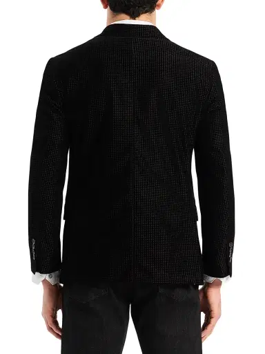 Robert Graham Men's Colden Houndstooth Sportcoat - Black - Size 40 | Thumbnail 4 Robert Graham Men's Colden Houndstooth Sportcoat - Black - Size 40 | Thumbnail 4
