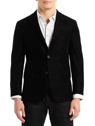 Robert Graham Men's Colden Houndstooth Sportcoat - Black - Size 40 | Thumbnail 1 Robert Graham Men's Colden Houndstooth Sportcoat - Black - Size 40 | Thumbnail 1