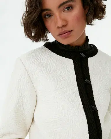 Emporio Sirenuse Iole Jacket in Floral Quilt | Thumbnail 2 Emporio Sirenuse Iole Jacket in Floral Quilt | Thumbnail 2