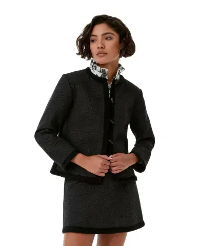 Emporio Sirenuse Iole Jacket in Floral Quilt | Thumbnail 1 Emporio Sirenuse Iole Jacket in Floral Quilt | Thumbnail 1