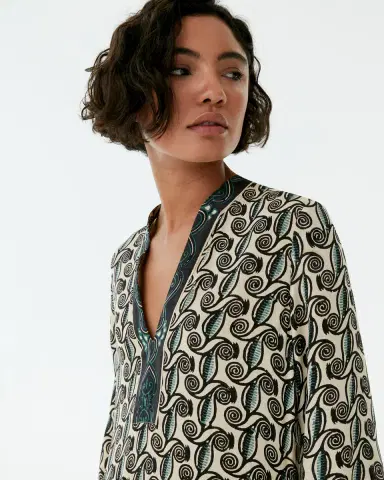 Emporio Sirenuse Jenna Caftan in Kamares Print | Thumbnail 7 Emporio Sirenuse Jenna Caftan in Kamares Print | Thumbnail 7