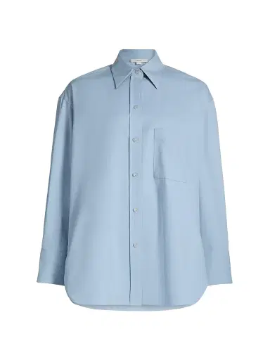 Vince Women's Oversized Cotton Button-Front Shirt | Thumbnail 1 Vince Women's Oversized Cotton Button-Front Shirt | Thumbnail 1