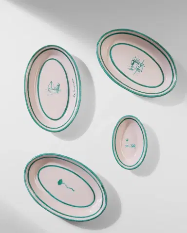 Emporio Sirenuse Large Siren Serving Plate | Thumbnail 4 Emporio Sirenuse Large Siren Serving Plate | Thumbnail 4
